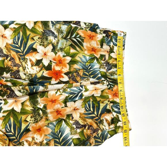 Panama Jack Wide-Leg Trousers, NWT, Size XS, Linen Blend, Tropical Resort Cruise - Picture 10 of 10